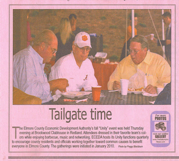 64/64 John with Joe Jeffcoat and Ben Atkinson at ECEDA event October 13, 2011