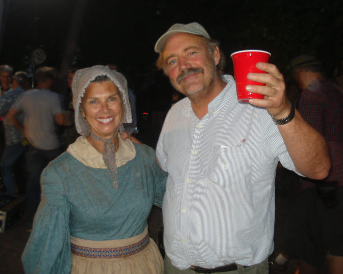 1/26 Dianne with producer and director T. C. Christensen