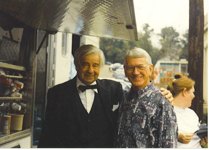 25/26 Judge Edward W. Enslen with Walter Matthau in Wetumpka