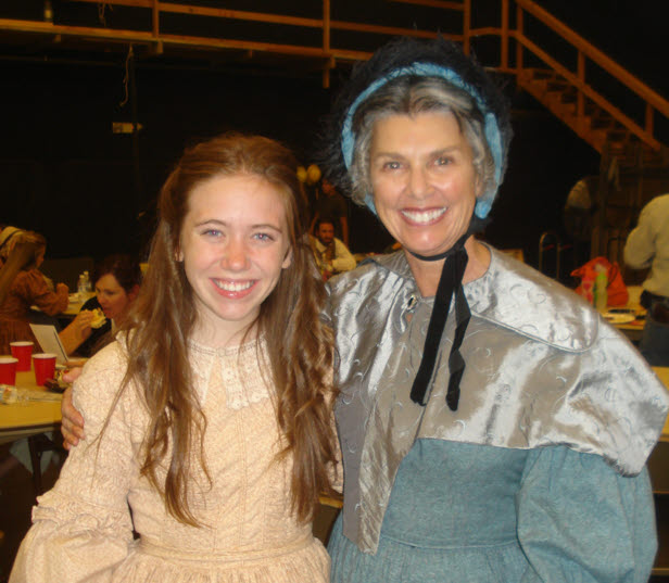 4/26 Dianne with actress Caitlin E. J. Meyer
