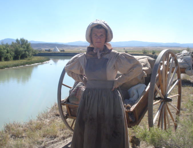 8/26 Dianne at the river