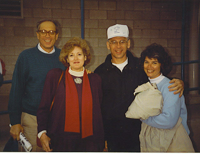47/64 John and Dianne with Edgar and Louise Weldon 1989