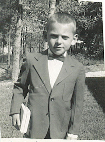 8/64 John going to church October 1953